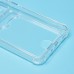 Чехол-накладка для Realme C75 (прозрачный) - SC276 с картхолдером