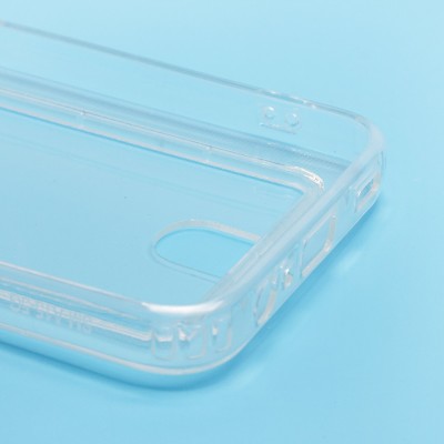 Чехол-накладка для Samsung Galaxy A15 5G (прозрачный) - SC276 с картхолдером