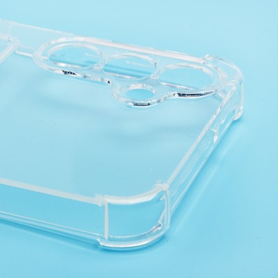 Чехол-накладка для Samsung Galaxy A16 5G (прозрачный) - SC276 с картхолдером