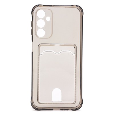 Чехол-накладка для Samsung Galaxy A24 4G (черный) - SC276 с картхолдером