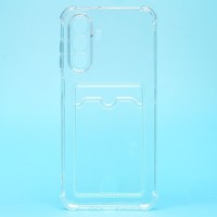 Чехол-накладка для Samsung Galaxy A26 5G (прозрачный) - SC276 с картхолдером