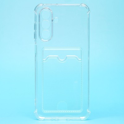 Чехол-накладка для Samsung Galaxy A26 5G (прозрачный) - SC276 с картхолдером Чехол-накладка для Samsung Galaxy A26 5G (прозрачный) - SC276 с картхолдером