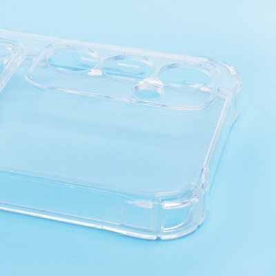 Чехол-накладка для Samsung Galaxy A35 (прозрачный) - SC276 с картхолдером