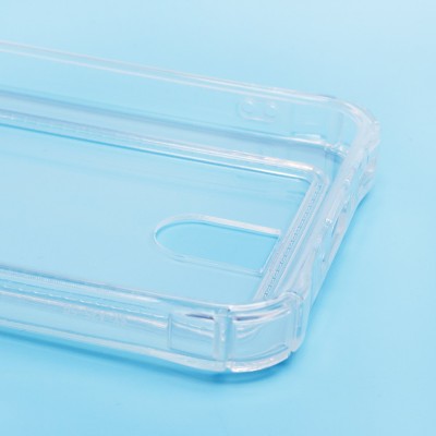 Чехол-накладка для Samsung Galaxy A35 (прозрачный) - SC276 с картхолдером