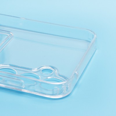 Чехол-накладка для Samsung Galaxy A55 (прозрачный) - SC276 с картхолдером Чехол-накладка для Samsung Galaxy A55 (прозрачный) - SC276 с картхолдером