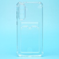 Чехол-накладка для Samsung Galaxy A56 5G (прозрачный) - SC276 с картхолдером Чехол-накладка для Samsung Galaxy A56 5G (прозрачный) - SC276 с картхолдером