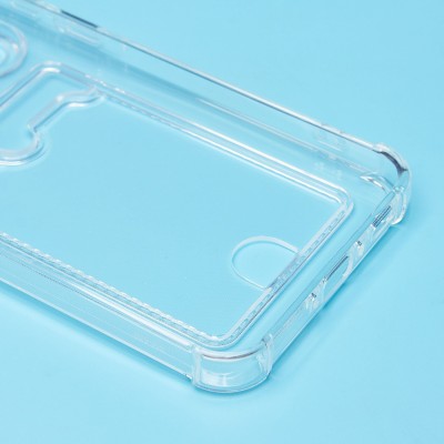 Чехол-накладка для Samsung Galaxy A56 5G (прозрачный) - SC276 с картхолдером Чехол-накладка для Samsung Galaxy A56 5G (прозрачный) - SC276 с картхолдером