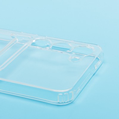 Чехол-накладка для Samsung Galaxy S23 (прозрачный) - SC276 с картхолдером Чехол-накладка для Samsung Galaxy S23 (прозрачный) - SC276 с картхолдером