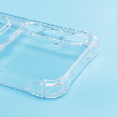 Чехол-накладка для Samsung Galaxy S24 (прозрачный) - SC276 с картхолдером