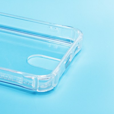 Чехол-накладка для Samsung Galaxy S24 (прозрачный) - SC276 с картхолдером