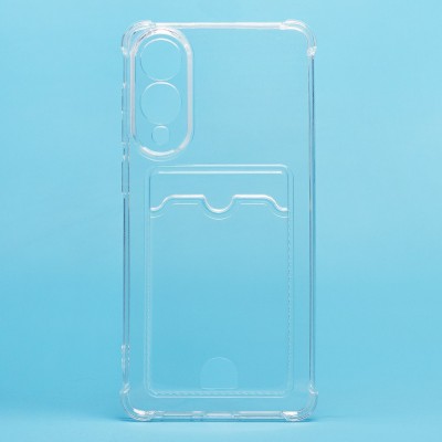 Чехол-накладка для Samsung Galaxy S25 Edge (прозрачный) - SC276 с картхолдером Чехол-накладка для Samsung Galaxy S25 Edge (прозрачный) - SC276 с картхолдером