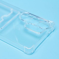 Чехол-накладка для Samsung Galaxy S25 Ultra (прозрачный) - SC276 с картхолдером