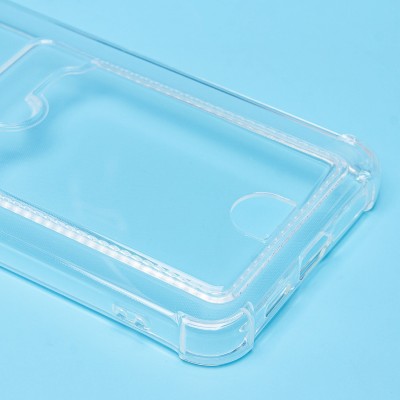 Чехол-накладка для Samsung Galaxy S25+ (прозрачный) - SC276 с картхолдером