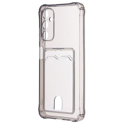 Чехол-накладка для Samsung A057 Galaxy A05s (черный) - SC276 с картхолдером