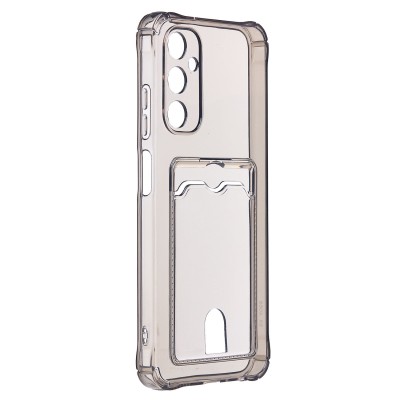 Чехол-накладка для Samsung A057 Galaxy A05s (черный) - SC276 с картхолдером