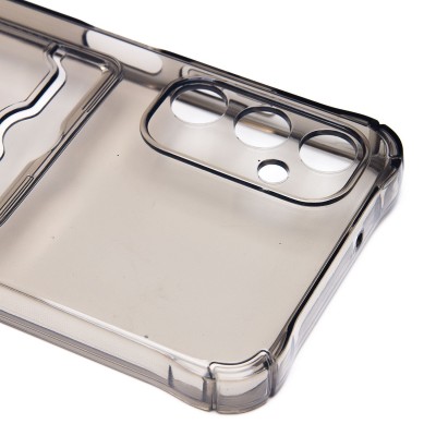 Чехол-накладка для Samsung A057 Galaxy A05s (черный) - SC276 с картхолдером