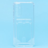 Чехол-накладка для Samsung A057 Galaxy A05s (прозрачный) - SC276 с картхолдером Чехол-накладка для Samsung A057 Galaxy A05s (прозрачный) - SC276 с картхолдером