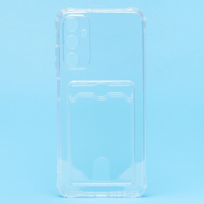 Чехол-накладка для Samsung A057 Galaxy A05s (прозрачный) - SC276 с картхолдером Чехол-накладка для Samsung A057 Galaxy A05s (прозрачный) - SC276 с картхолдером
