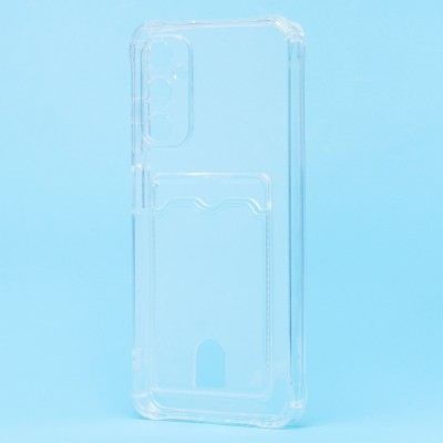 Чехол-накладка для Samsung A057 Galaxy A05s (прозрачный) - SC276 с картхолдером Чехол-накладка для Samsung A057 Galaxy A05s (прозрачный) - SC276 с картхолдером