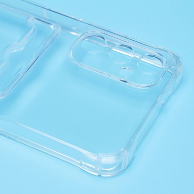 Чехол-накладка для Samsung A057 Galaxy A05s (прозрачный) - SC276 с картхолдером Чехол-накладка для Samsung A057 Galaxy A05s (прозрачный) - SC276 с картхолдером