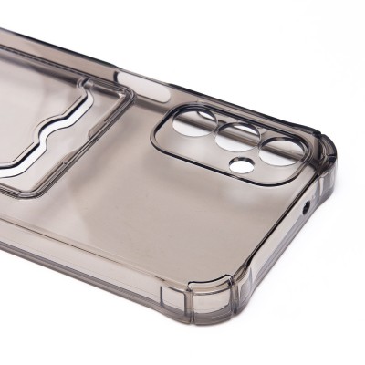 Чехол-накладка для Samsung A146 Galaxy A14 5G (MediaTek) (черный) - SC276 с картхолдером Чехол-накладка для Samsung A146 Galaxy A14 5G (MediaTek) (черный) - SC276 с картхолдером