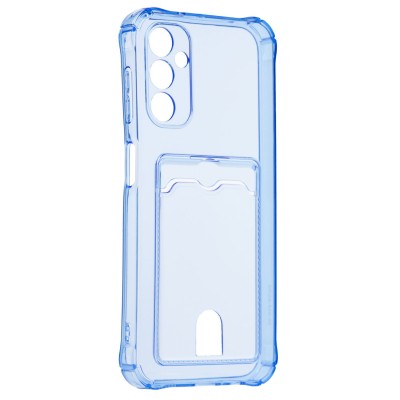 Чехол-накладка для Samsung A146 Galaxy A14 5G (MediaTek) (синий) - SC276 с картхолдером Чехол-накладка для Samsung A146 Galaxy A14 5G (MediaTek) (синий) - SC276 с картхолдером