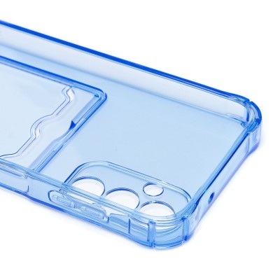 Чехол-накладка для Samsung A146 Galaxy A14 5G (MediaTek) (синий) - SC276 с картхолдером Чехол-накладка для Samsung A146 Galaxy A14 5G (MediaTek) (синий) - SC276 с картхолдером