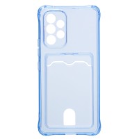 Чехол-накладка для Samsung A536 Galaxy A53 5G (синий) - SC276 с картхолдером Чехол-накладка для Samsung A536 Galaxy A53 5G (синий) - SC276 с картхолдером