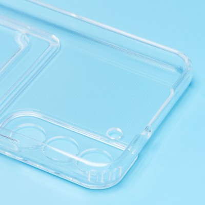 Чехол-накладка для Samsung S906 Galaxy S22+ (прозрачный) - SC276 с картхолдером Чехол-накладка для Samsung S906 Galaxy S22+ (прозрачный) - SC276 с картхолдером