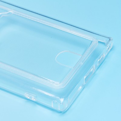 Чехол-накладка для Samsung S908 Galaxy S22 Ultra (прозрачный) - SC276 с картхолдером