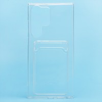 Чехол-накладка для Samsung S918 Galaxy S23 Ultra (прозрачный) - SC276 с картхолдером Чехол-накладка для Samsung S918 Galaxy S23 Ultra (прозрачный) - SC276 с картхолдером