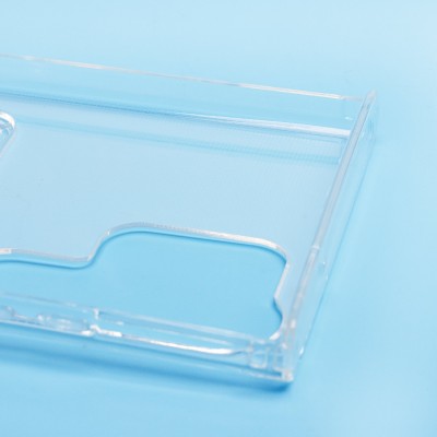 Чехол-накладка для Samsung S918 Galaxy S23 Ultra (прозрачный) - SC276 с картхолдером Чехол-накладка для Samsung S918 Galaxy S23 Ultra (прозрачный) - SC276 с картхолдером