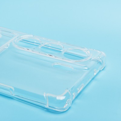 Чехол-накладка для Tecno Camon 40 Pro 4G (прозрачный) - SC276 с картхолдером