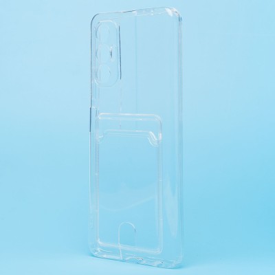 Чехол-накладка для Tecno Pova 3 (прозрачный) - SC276 с картхолдером Чехол-накладка для Tecno Pova 3 (прозрачный) - SC276 с картхолдером