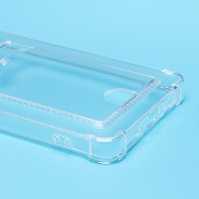 Чехол-накладка для Tecno Pova 6 4G (прозрачный) - SC276 с картхолдером Чехол-накладка для Tecno Pova 6 4G (прозрачный) - SC276 с картхолдером