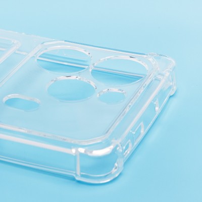 Чехол-накладка для Tecno Pova 6 Pro 5G (прозрачный) - SC276 с картхолдером Чехол-накладка для Tecno Pova 6 Pro 5G (прозрачный) - SC276 с картхолдером