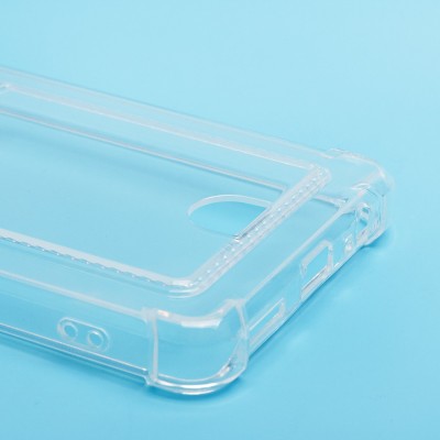 Чехол-накладка для Tecno Pova 7 Neo (прозрачный) - SC276 с картхолдером