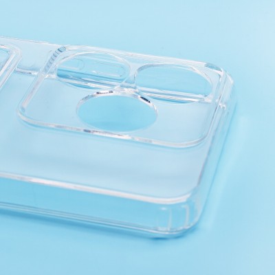 Чехол-накладка для Tecno Spark 10C (прозрачный) - SC276 с картхолдером