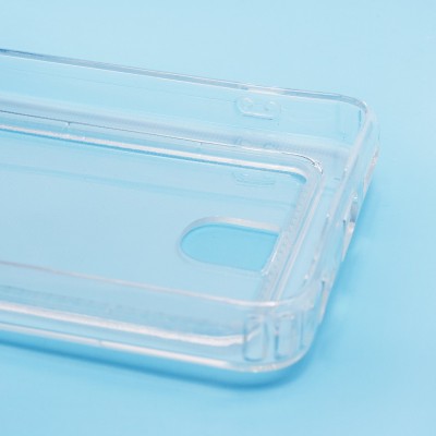 Чехол-накладка для Tecno Spark 10C (прозрачный) - SC276 с картхолдером