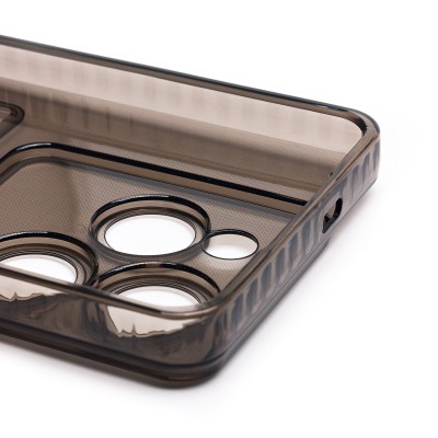 Чехол-накладка для Tecno Spark 20 Pro (черный) - SC276 с картхолдером