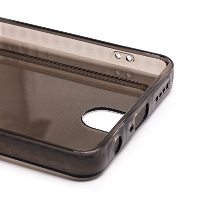 Чехол-накладка для Tecno Spark 20 Pro (черный) - SC276 с картхолдером