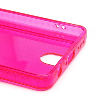 Чехол-накладка для Tecno Spark 20 Pro (розовый) - SC276 с картхолдером