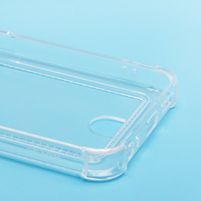 Чехол-накладка для Tecno Spark Go 2 (прозрачный) - SC276 с картхолдером