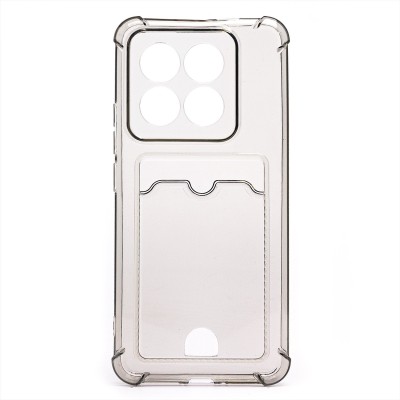 Чехол-накладка для Xiaomi 14 Pro (черный) - SC276 с картхолдером Чехол-накладка для Xiaomi 14 Pro (черный) - SC276 с картхолдером