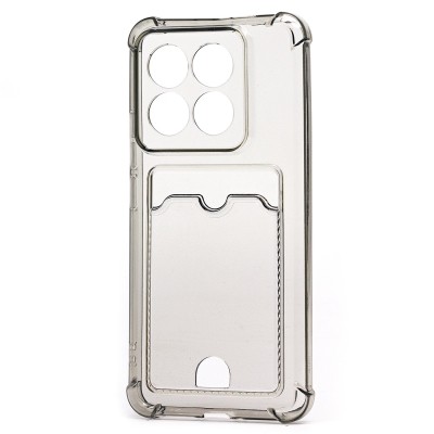 Чехол-накладка для Xiaomi 14 Pro (черный) - SC276 с картхолдером Чехол-накладка для Xiaomi 14 Pro (черный) - SC276 с картхолдером