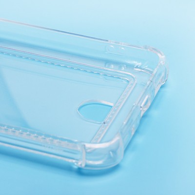 Чехол-накладка для Xiaomi Poco C55 (прозрачный) - SC276 с картхолдером