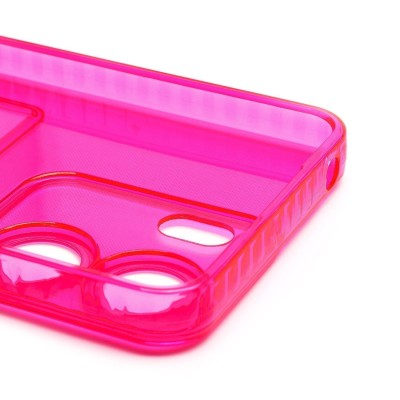 Чехол-накладка для Xiaomi Poco C65 (розовый) - SC276 с картхолдером Чехол-накладка для Xiaomi Poco C65 (розовый) - SC276 с картхолдером