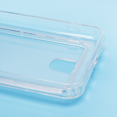 Чехол-накладка для Xiaomi Poco C50 (прозрачный) - SC276 с картхолдером