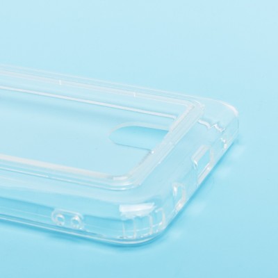 Чехол-накладка для Xiaomi Poco C51 (прозрачный) - SC276 с картхолдером