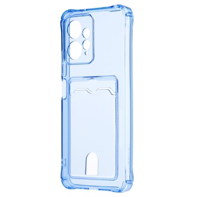 Чехол-накладка для Xiaomi Redmi Note 12 4G (синий) - SC276 с картхолдером